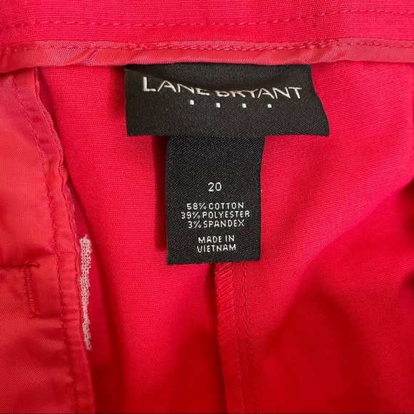 Lane Bryant hot pink Capri Pants Sz 20 - Picture 6 of 6